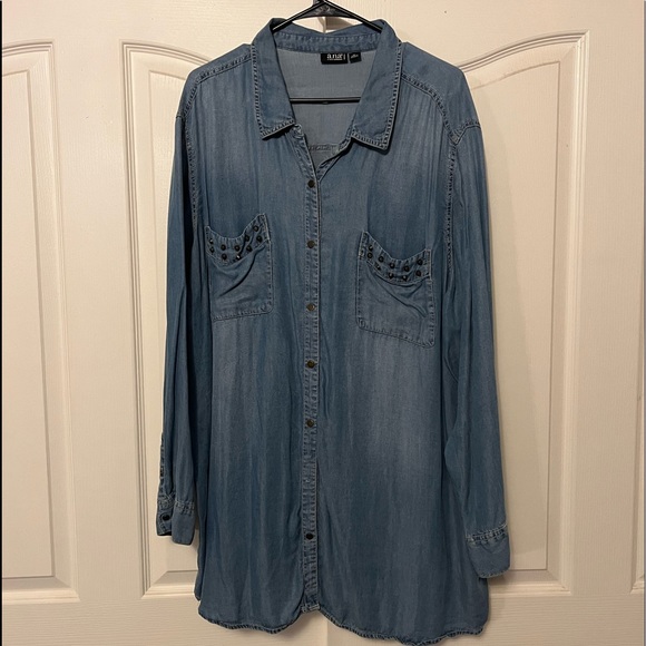 Soft denim shirt - Picture 1 of 2